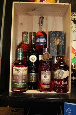 We carry a large collection of Colorado and other unique whiskey!