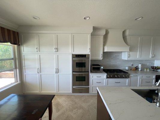 Kitchen remodel backsplash from Bedrosian