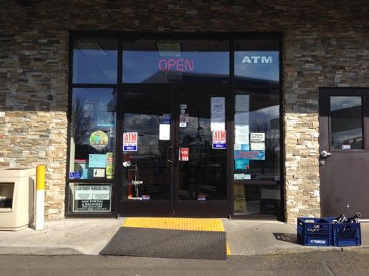 A great selection of products like beer and cigarettes.