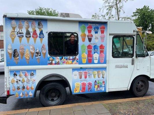 My soft serve ice cream truck