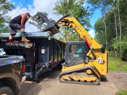 GETTING LOADED WITH TREE LOGS