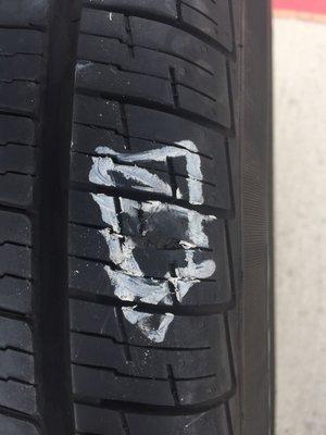 Buyer Beware! Make sure the used tires have no plugs. Universal Tires & Wheels won't guarantee used tires.