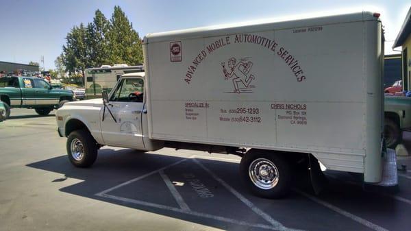 Service Truck At Our Facility In Diamond Springs Ca