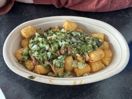 Pork Loaded Tots