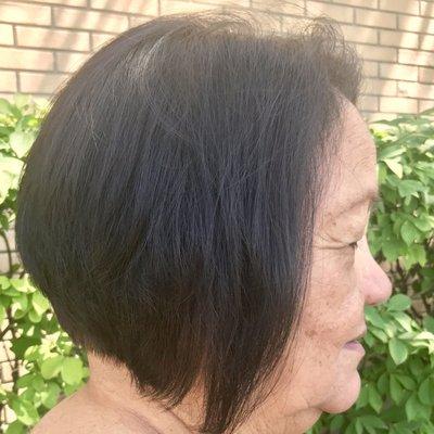 My grandma's haircut