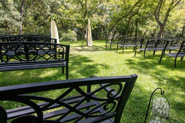 Ceremony Arbor in the Butterfly Lawn