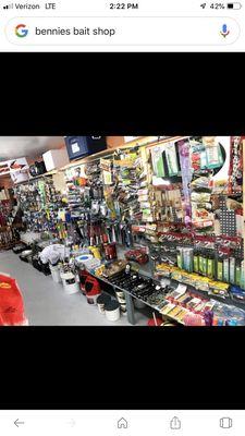 Bennies fishing supplies