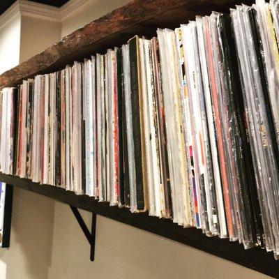 Bring a record to listen to during your service or pick one from the library