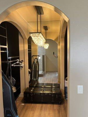 Light fixture installation