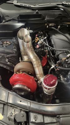 78mm single turbo 6.0 ls in bmw 335i