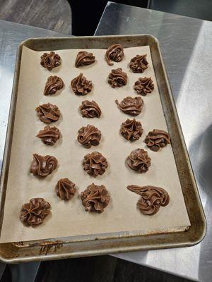 Chocolate Cream Puffs