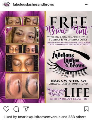 Fabulous Lashes and Brows Beauty Bar