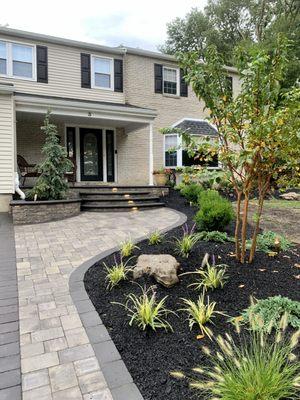 EP Henry paver walkway and steps