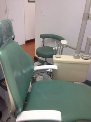 Inside the dental chamber