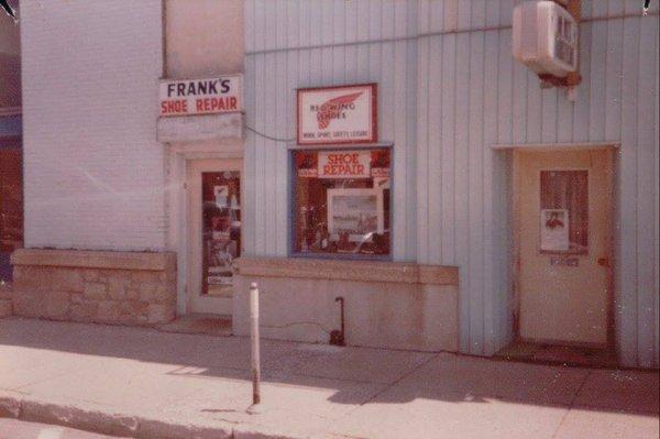 Frank's Shoe Repair 1982.