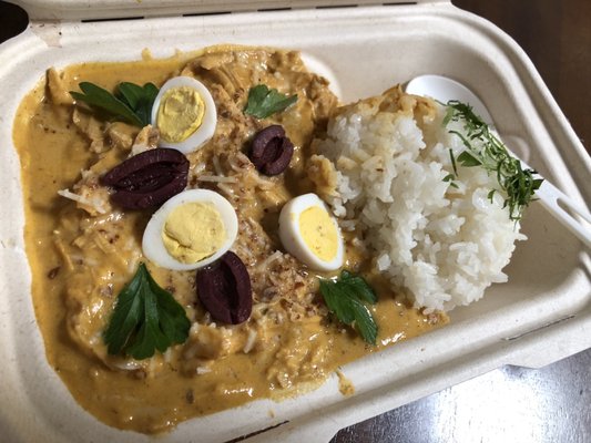 Khao and Papa's chicken curry