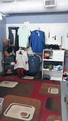 Mens clothing and boots