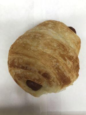 We also carry sausage and cheese croissants made with Pillsbury dough.