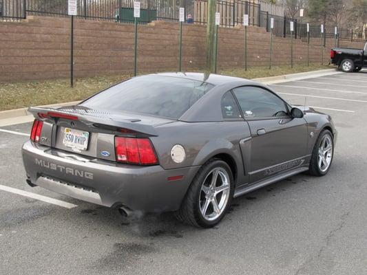 Nice rear view 694 horsepower - Flywheel