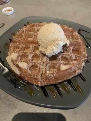 Churro waffle