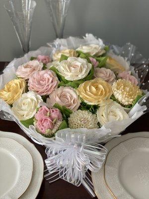 Perfectly Stated Cupcakes™ -  Large Cupcake Centerpiece for Weddings and/or one of a kind events.