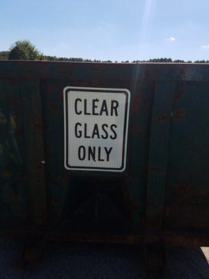 they take glass and many other items