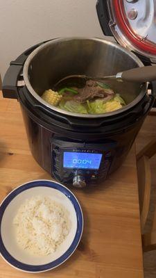 Bulalo made with InstantPot