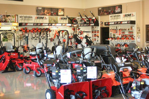 Interior - Toro and Ariens Snowblowers