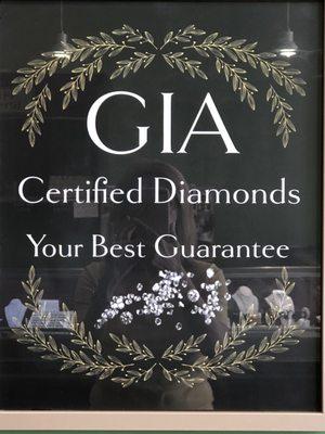 GIA Certified Diamontologist onsite.