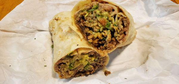 Carne Asada Burrito