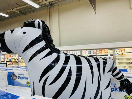 Zebra balloon