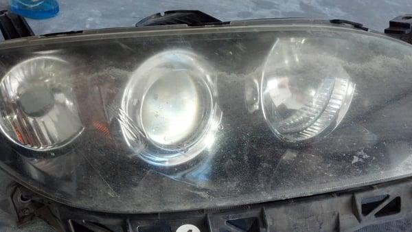 Old headlight