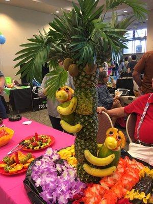 Aloha! We have several fruit displays for your event.