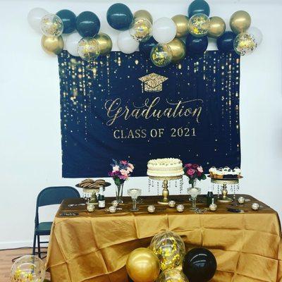 Celebrate your graduation with us!