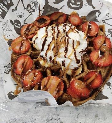 Protein waffle