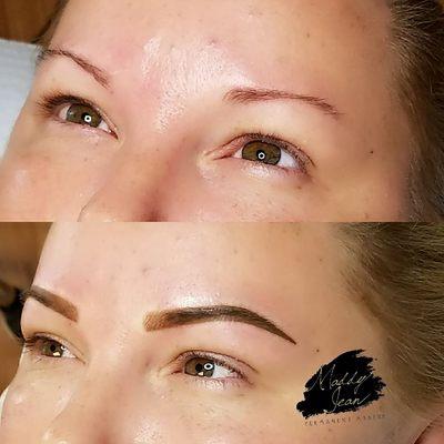 Combo brow - 3d strokes and powder