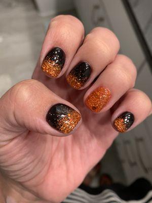 Halloween ombré by Tyler 9/24/21