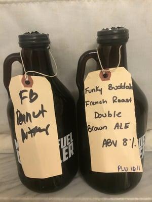 Growlers from Mendez Fuel