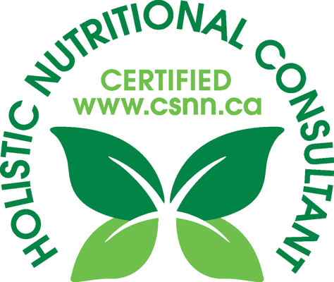 Certified as a Holistic Nutritional Consultant