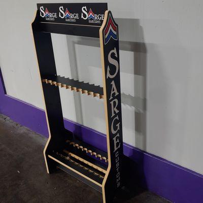 Sarge Custom Rod Rack, 2020