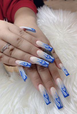 Fullset with nails arts