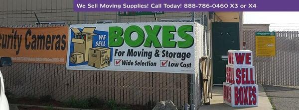 We here at Sierra Storage South sell moving & packing boxes to help with all your needs!!