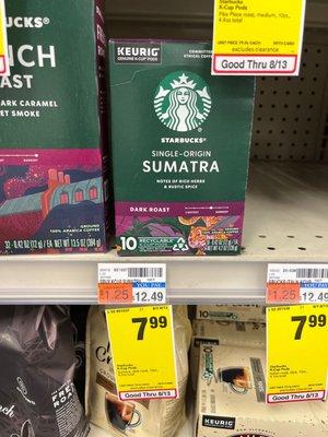 Coffee prices are great when you can catch them on sale!