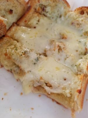 Cheesy garlic bread