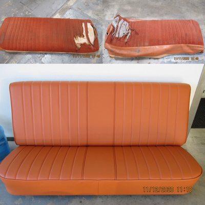 1971 Chevy C10 Seat replacement