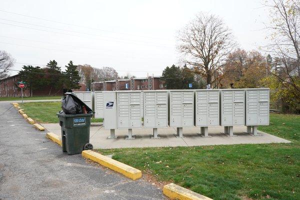 Trash in the mail recycling