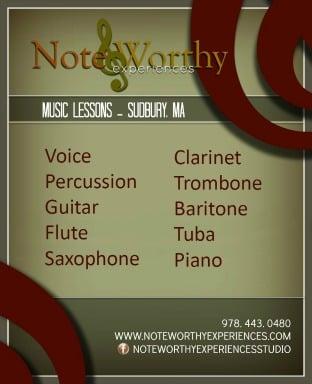 For additional information about Note-worthy Experiences Music Studio, please visit www.noteworthyexperiences.com