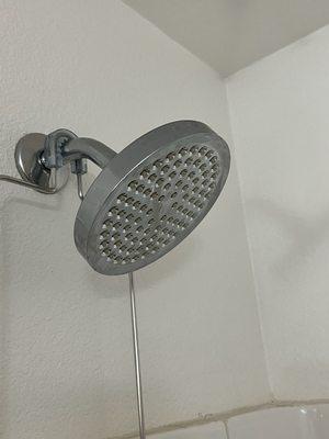 A new shower head installed 10/21/22