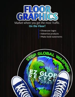 Custom floor graphics by Maritime Graphics... Get your brand noticed!