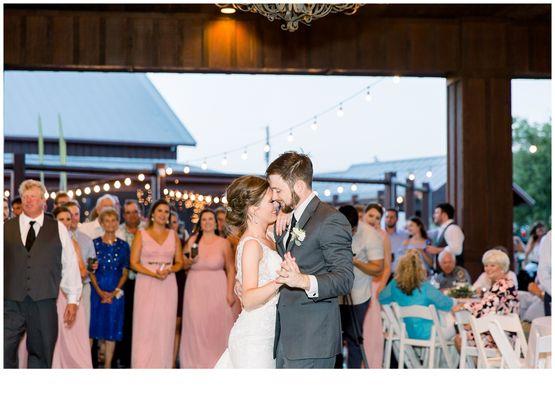 First Dance at Hofmann Ranch by Wedgewood Weddings